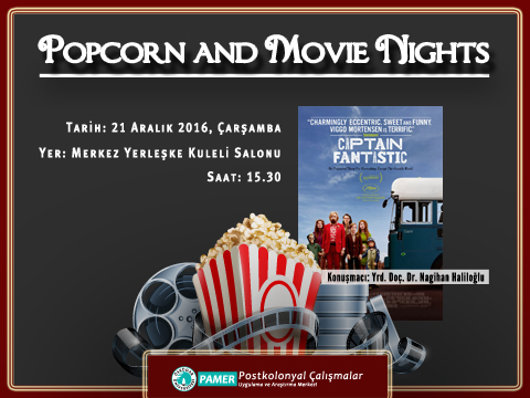PAMER Popcorn and Movie Nights- Captain Fantastic Filmi